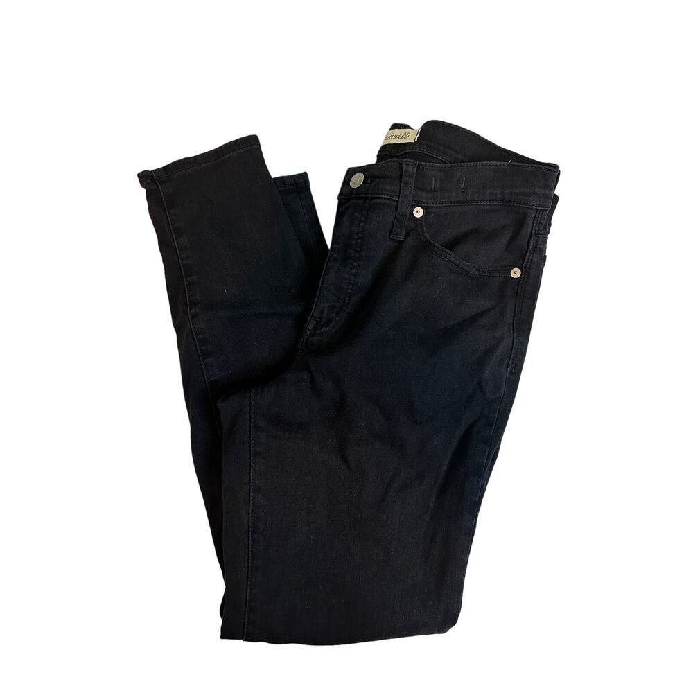Madewell Women’s 9” High Rise Skinny Jeans Size 29 Black